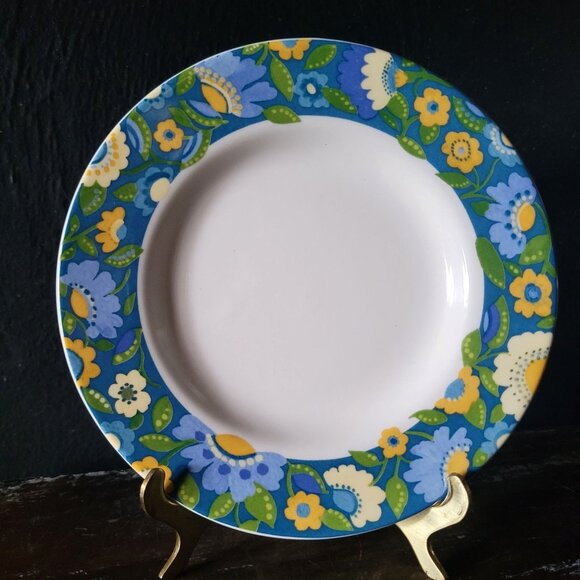 Set of 4 Kim Parker Home by Spode Chicory Hymn Dessert Plates Floral Pattern - Picture 3 of 7